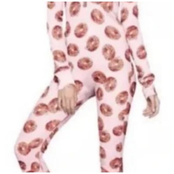 PINK Victoria's Secret Pink Donut Print Pajama Set - Picture 5 of 10